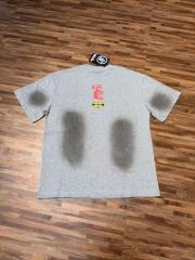 Dark Paris Eiffel Tower Print Washed Tee 2 colors 29043139