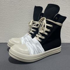 RO Pleated Canvas High Top Sneakers (US6-14)