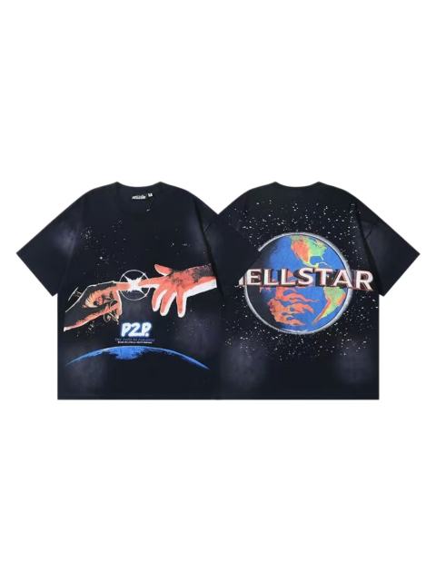 P2P The Path to Paradise  Galaxy Print Streetwear T-shirt 29033334