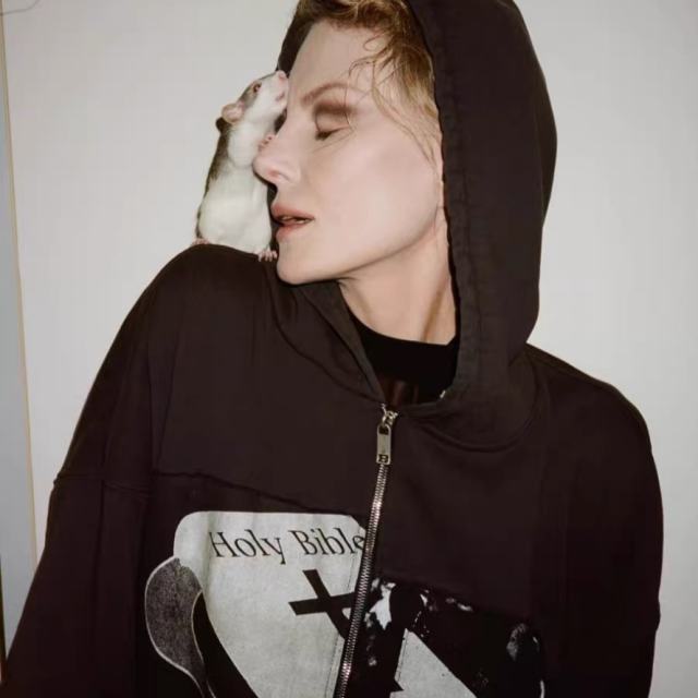 ERD Holy Bible Zip Up Hoodie