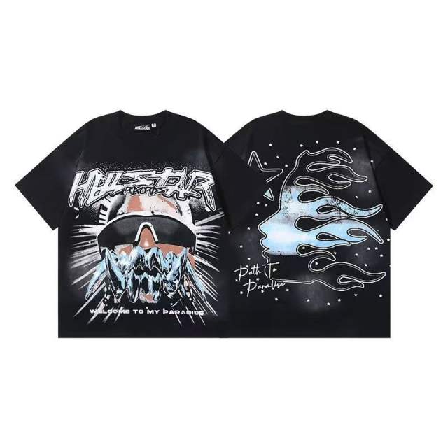 Welcome To My Paradise  Ice Teeth Graphic Oversized T-shirt 29033253