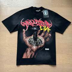 Live Hand of God Graphic Oversized T-shirt 29032888