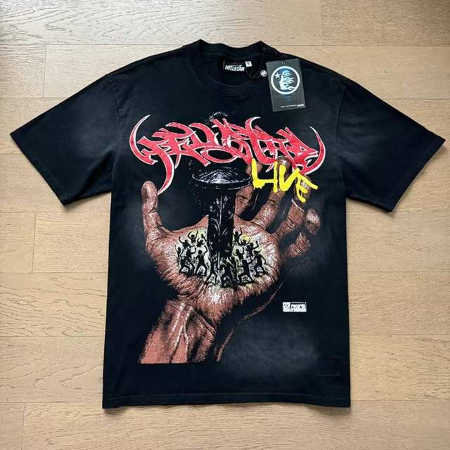 Live Hand of God Graphic Oversized T-shirt 29032888