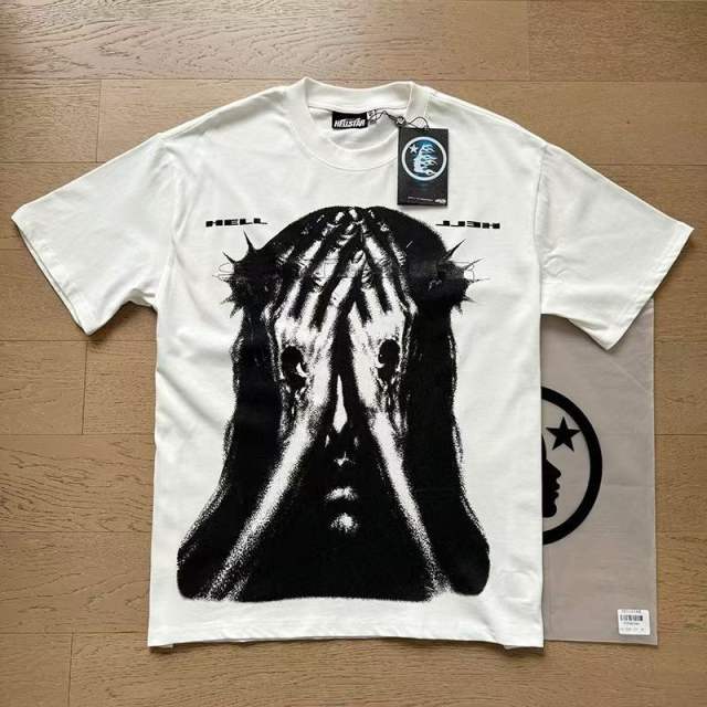 Niche Dark Style Printed Streetwear T-shirt 29032785