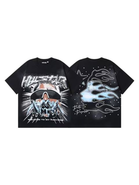 Welcome To My Paradise  Ice Teeth Graphic Oversized T-shirt 29033253