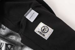 Laugh And Cry Double Face Prayer Print Washed Tee 2 colors 29043140