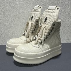RO Snake Print Leather RO Inverted Triangle High Tops (US6-14)