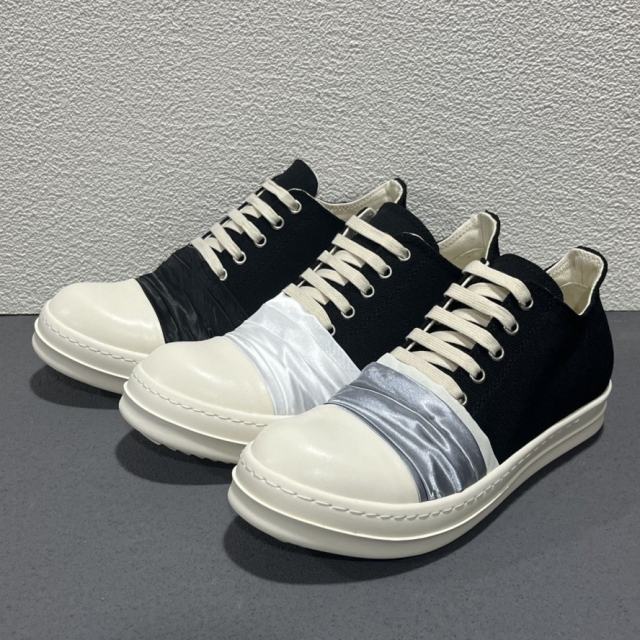 RO Pleated Canvas Low Top Men Shoes (US6-14)