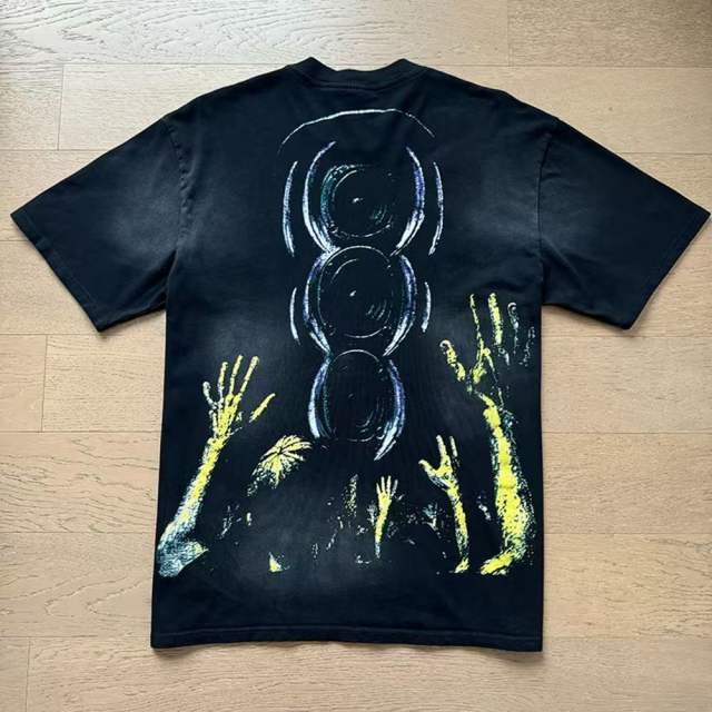Live Hand of God Graphic Oversized T-shirt 29032888