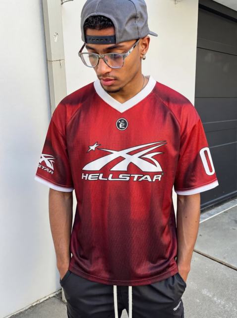 Red And Black No.00 Mesh Jersey Tee 29043143