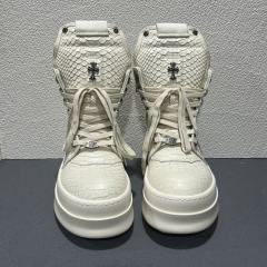 RO Snake Print Leather RO Inverted Triangle High Tops (US6-14)