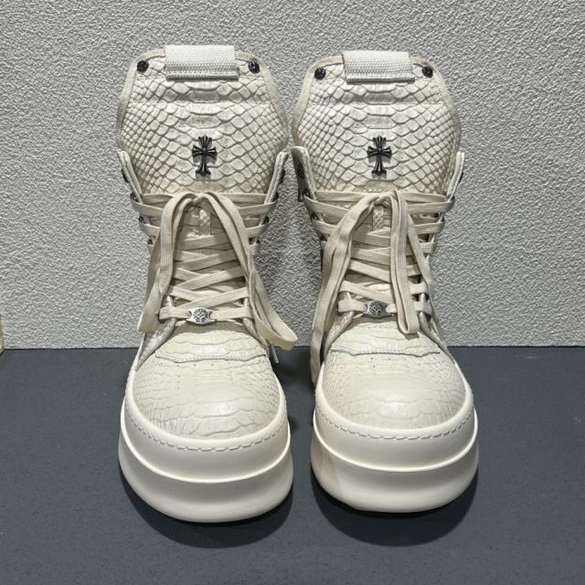 RO Snake Print Leather RO Inverted Triangle High Tops (US6-14)