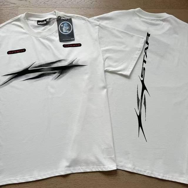 Trendy Brand Printed Men Women Couple Loose T-Shirt Tee 2 colors 29032774