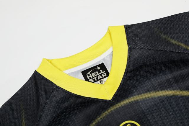 Black And Yellow No.11 Mesh Jersey Tee 29043141