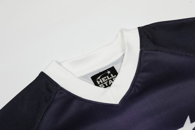Purple And Black Skull Mesh Jersey Tee 29043145