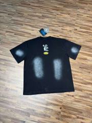 Dark Paris Eiffel Tower Print Washed Tee 2 colors 29043139