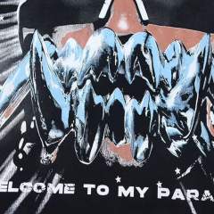 Welcome To My Paradise  Ice Teeth Graphic Oversized T-shirt 29033253