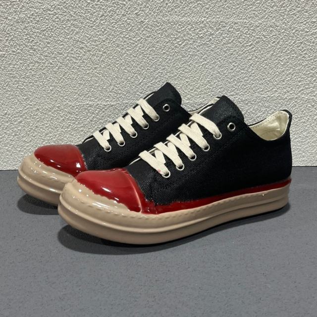 Waxed RO Low Top Platform Shoes Drip Glue Sole (US6-14)