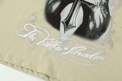 Laugh And Cry Double Face Prayer Print Washed Tee 2 colors 29043140