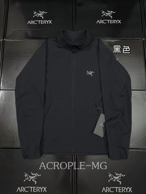 A Acrople Stand Collar Windproof Jacket