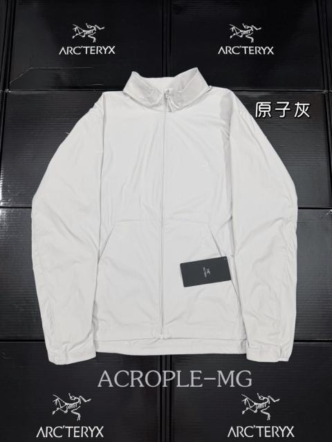 A Acrople Stand Collar Windproof Jacket