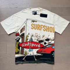 Surfing Skull G Logo Beige Short-sleeved T-shirt 29047323