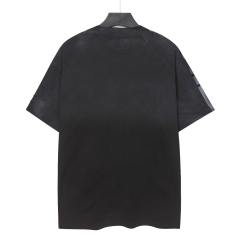 Flame Racing Driver Skull Vintage Black Short-Sleeve T-Shirt 29052456
