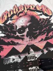 Sunset Pyramid Skeleton G  branded white short-sleeved T-shirt 29051312