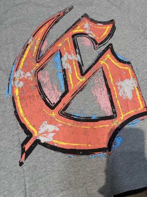 Miami sports car G logo gray short-sleeved T-shirt 29047413