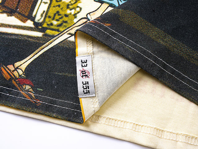 Surfing Skull G Logo Beige Short-sleeved T-shirt 29047323