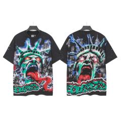 Raging Mutation: Statue of Liberty Black Vintage Short-Sleeve T-Shirt  29051374
