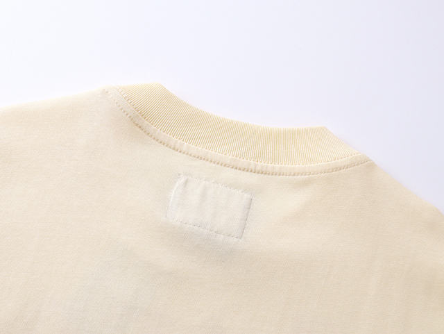 Hollywood sports car beige short-sleeved T-shirt 29047316