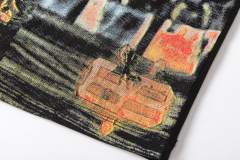 Flame Racing Driver Skull Vintage Black Short-Sleeve T-Shirt 29052456