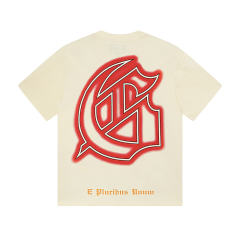 Surfing Skull G Logo Beige Short-sleeved T-shirt 29047323