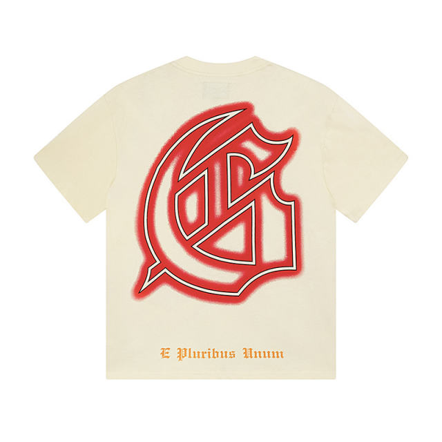 Surfing Skull G Logo Beige Short-sleeved T-shirt 29047323