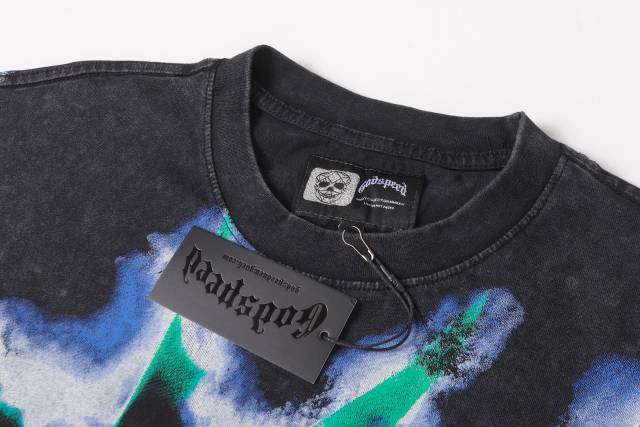 Raging Mutation: Statue of Liberty Black Vintage Short-Sleeve T-Shirt  29051374