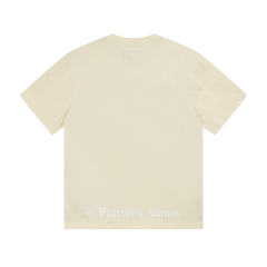 Hollywood sports car beige short-sleeved T-shirt 29047316