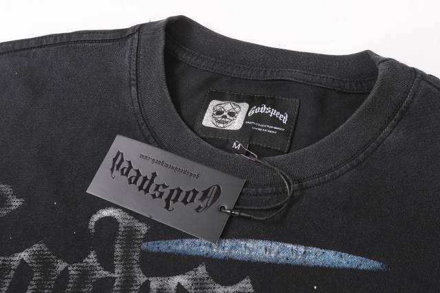 Moonlit Forest Wolf Knight Harley Davidson Motorcycle Black Distressed T-Shirt 29051361