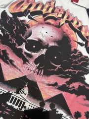 Sunset Pyramid Skeleton G  branded white short-sleeved T-shirt 29051312