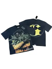 Reggae character G logo black short-sleeved T-shirt 29047424