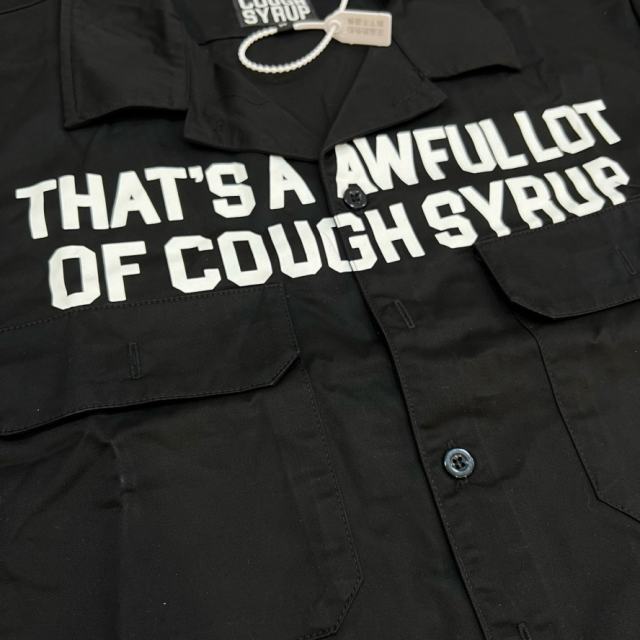 1:1 Top Quality That's A Awful Lot of Cough Syrup American-style Short-Sleeve Work Shirt