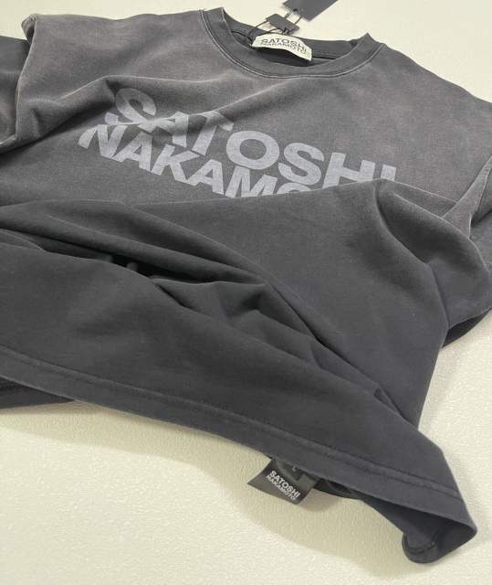 SATOSHI NAKAMOTO Wash Basic Tee
