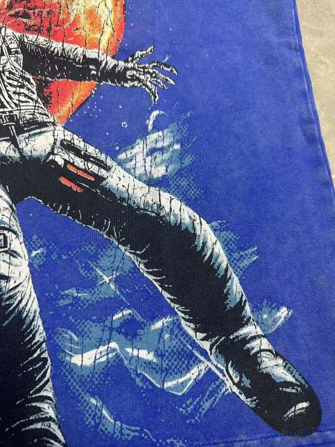 Astronaut Planet Print Washed Version Tee 3 colors 28694025