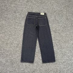 Derschutze Koi Fish Embroidered Denim Jeans