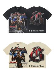 Godspeed Boxer Skull Print Washed Version Tee 2 colors
