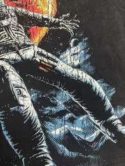 Astronaut Planet Print Washed Version Tee 3 colors 28694025