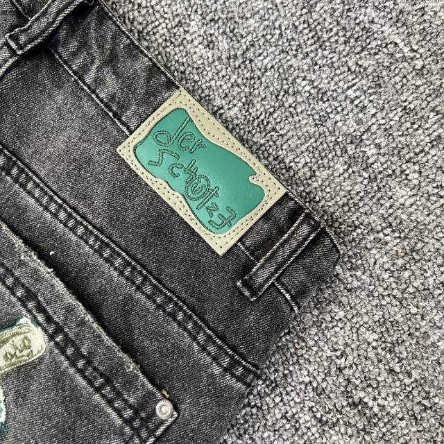Derschutze "NYC to RIO" Embroidered Denim Jeans