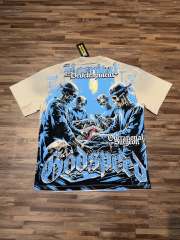 Vintage dark skeleton surgical print ripped and worn T-shirt  29035244