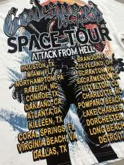 Astronaut Planet Print Washed Version Tee 3 colors 28694025