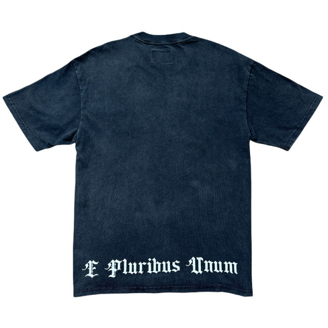 28286717 Wounded Liberty Sculpture Printed Washed Version Tee 2 colors
